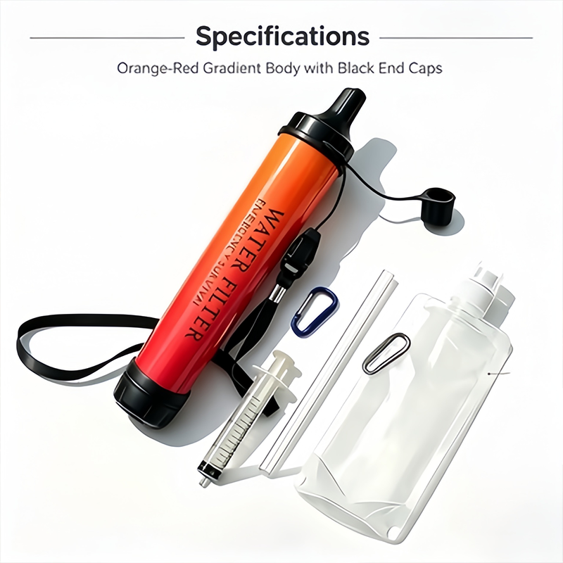 Water Purification Straw - Przenośny filtr do wody 5000L, służący