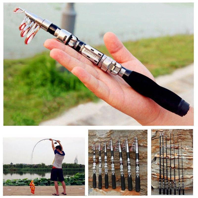 Fishing Kit Compact - 1,0 m Super Twarda Mini Wędka
