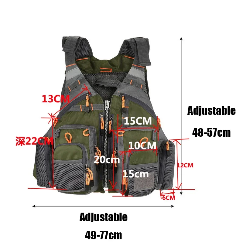 Regulowana kamizelka wędkarska – Fishing Kit Compact recenzja i cena